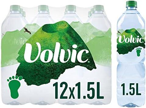 Volvic Natural Mineral Water 12x1.5L Mineral Water