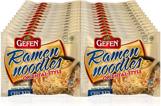 Gefen Ramen Chicken Flavour Noodle 85 g (Pack of 24)